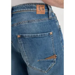 Jeans regular, droit 800/60 loose , longueur 34 bleu Seth
