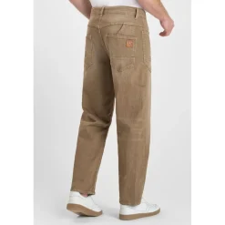 Jeans regular, droit HOBO, longueur 34 beige en coton Ari