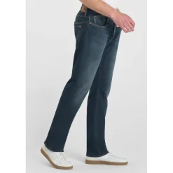 Jeans regular, droit jogg 800/12 regular , longueur 34 bleu en coton Gary