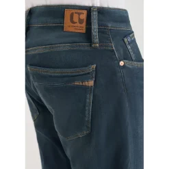 Jeans regular, droit jogg 800/12 regular , longueur 34 bleu en coton Gary