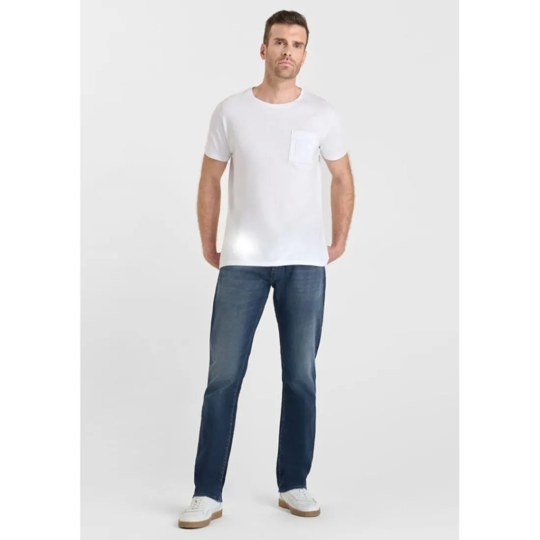 Jeans regular, droit jogg 800/12 regular , longueur 34 bleu Hoyt