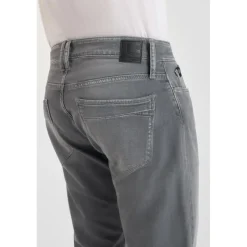 Jeans regular, droit jogg 800/12 regular , longueur 34 gris en coton Matt