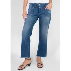Jeans regular, droit PRISKA, 7/8ème bleu Nell