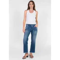 Jeans regular, droit PRISKA, 7/8ème bleu Nell