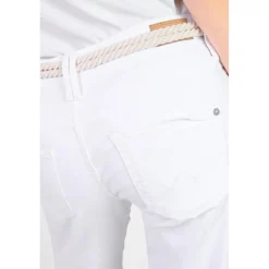 Jeans regular, droit PRISKA, 7/8ème blanc Esme