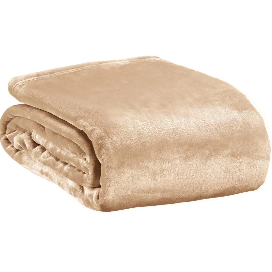 Jeté de lit recyclé Théo Naturel 230 x 250