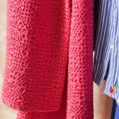 Jeté de lit Tana Framboise