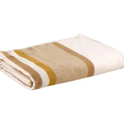 Jeté jacquard recyclé Gioia Ivoire 240 x 260