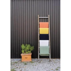 Jeté recyclé Lisa Noir 180 x 260