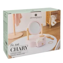 Jeu coiffeuse à poser enfant Chary Rose