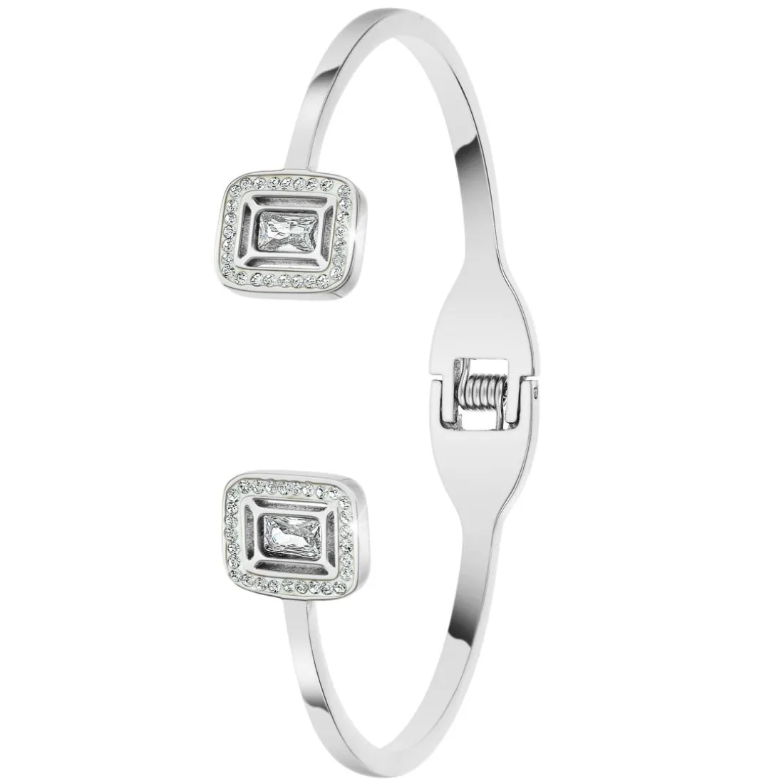 Jonc Femme So Charm - B4227-ARGENT - Bracelet Mode Argenté