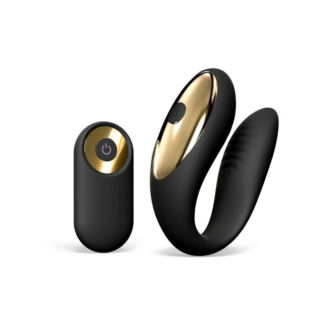 Jouet pour couple vibrant PERFECT LOVER - Noir Dorcel