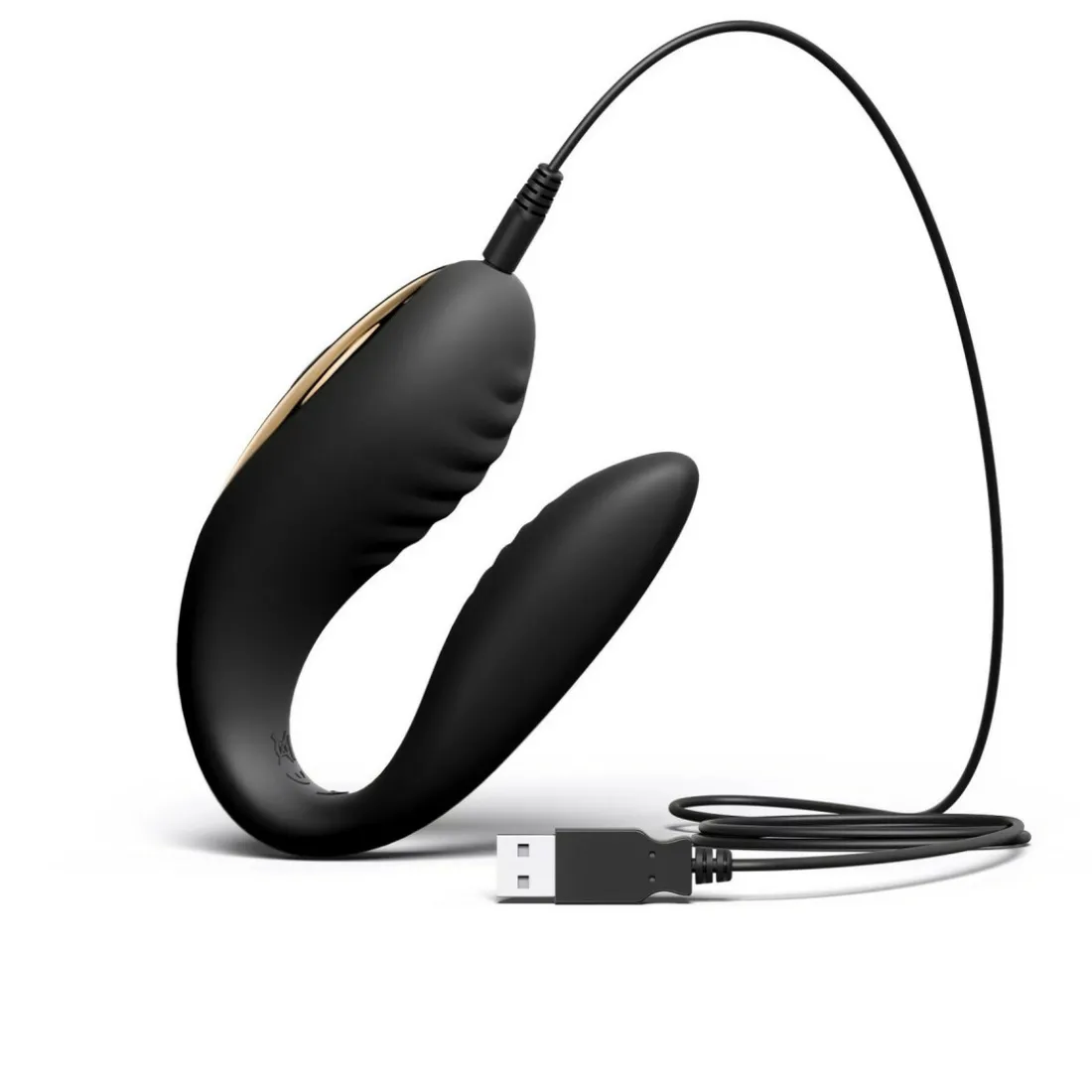 Jouet pour couple vibrant PERFECT LOVER - Noir Dorcel