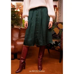 Jupe ADELIA vert
