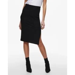 Jupe crayon noir Lia