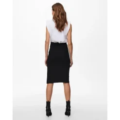 Jupe crayon noir Lia