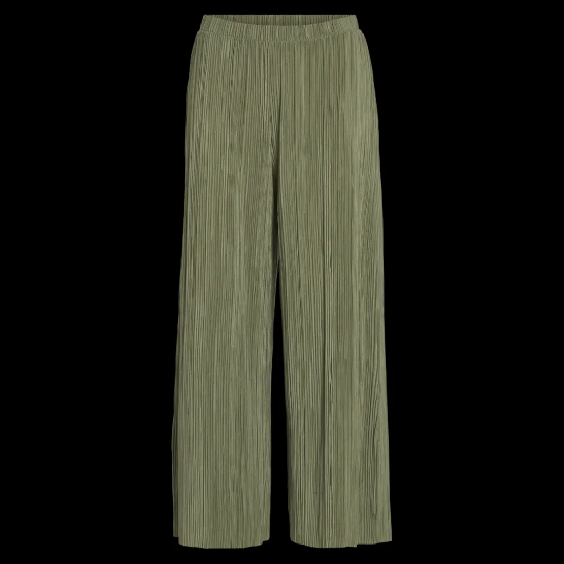 Jupe culotte taille haute vert foncé