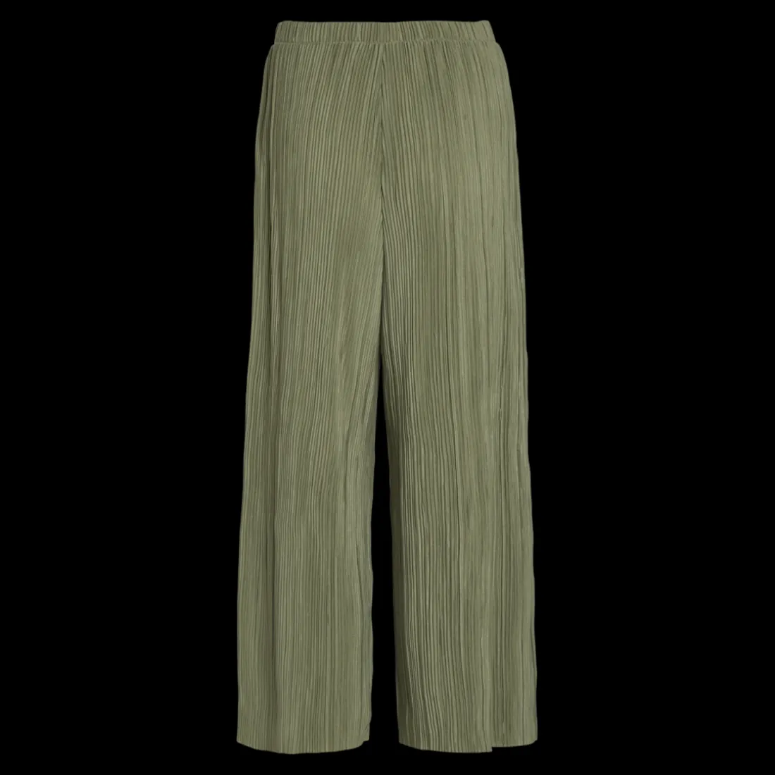 Jupe culotte taille haute vert foncé