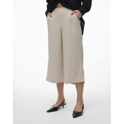 Jupe culotte taille moyenne gris Trix