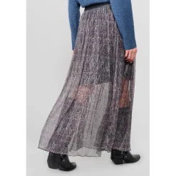 Jupe droite AMOUS multicolore Vera