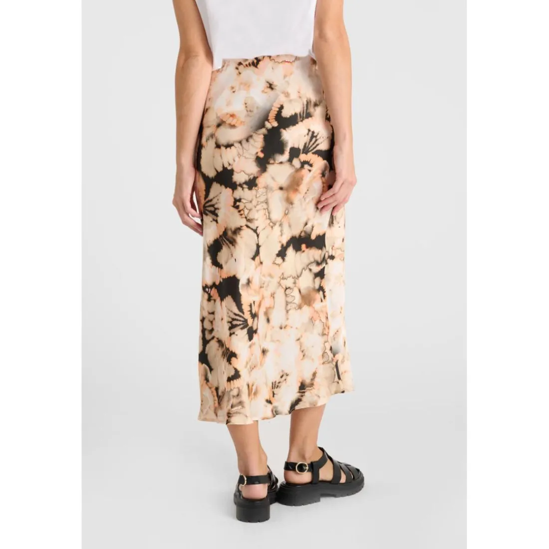 Jupe droite LORENA multicolore Juno