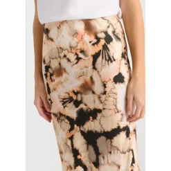 Jupe droite LORENA multicolore Juno