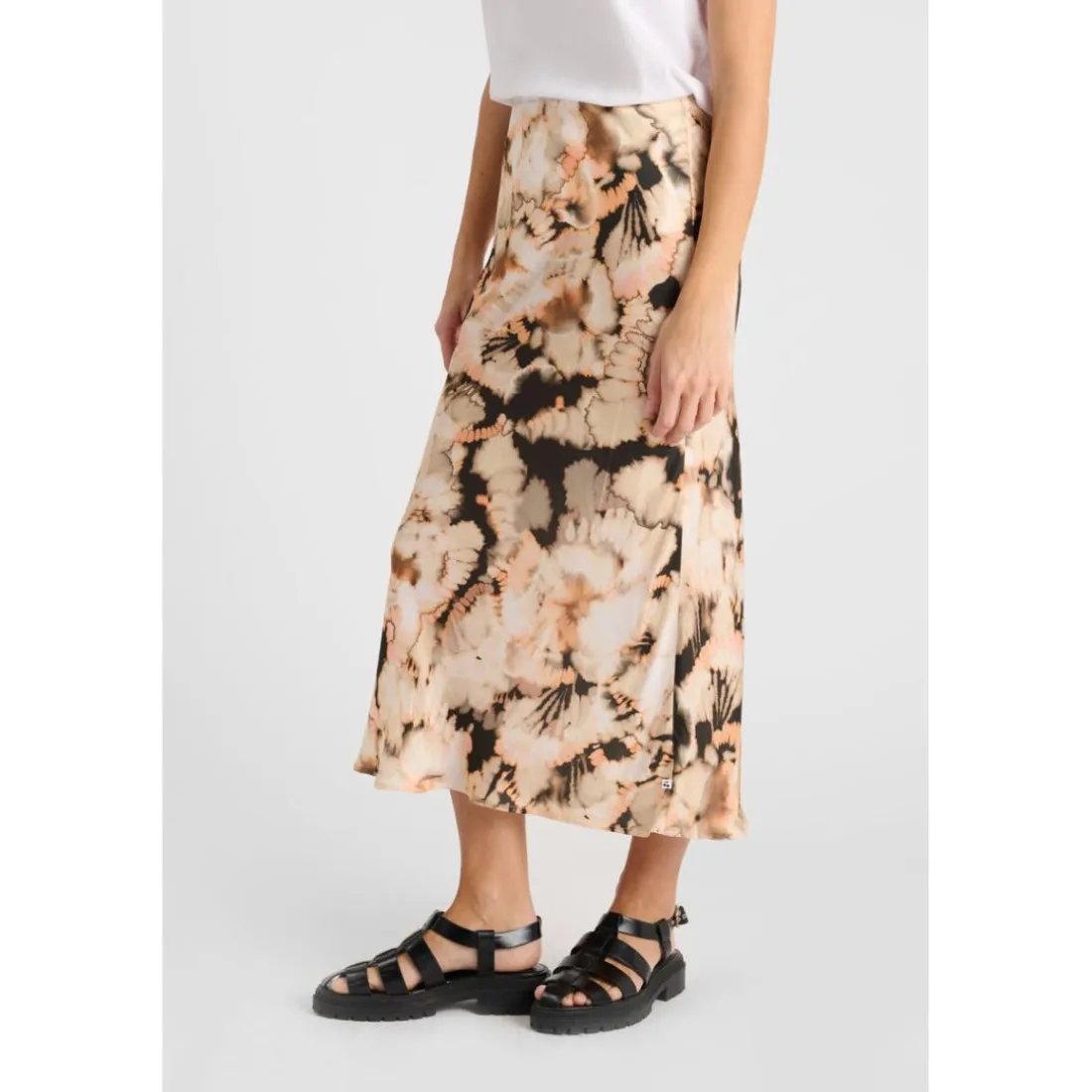 Jupe droite LORENA multicolore Juno