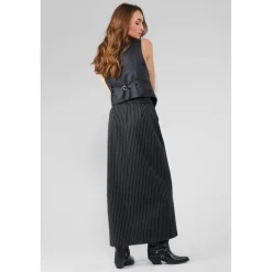 Jupe droite RATATA noir Gaia