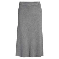 Jupe en maille gris Yara