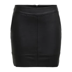 Jupe en similicuir - Noire