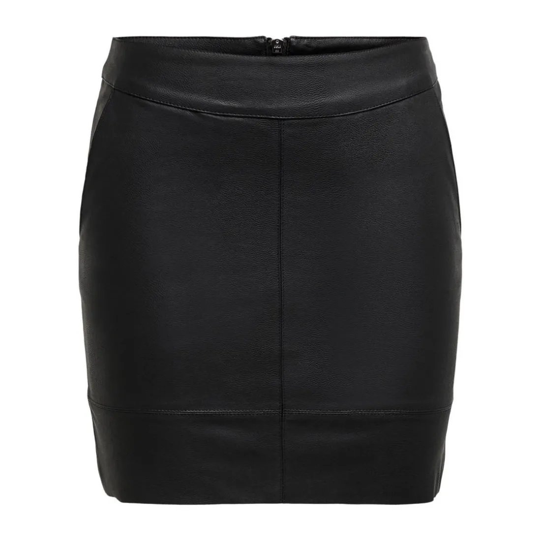 Jupe en similicuir - Noire