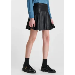 Jupe evasée, patineuse MILAGI noir Gaia