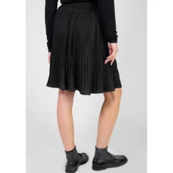 Jupe evasée, patineuse OKI noir Léna Agnes