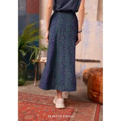 Jupe Midi Lorita gris