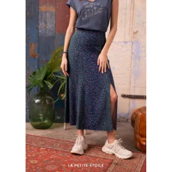 Jupe Midi Lorita gris