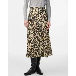 Jupe midi noir Quin