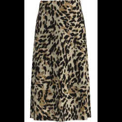 Jupe midi noir Quin