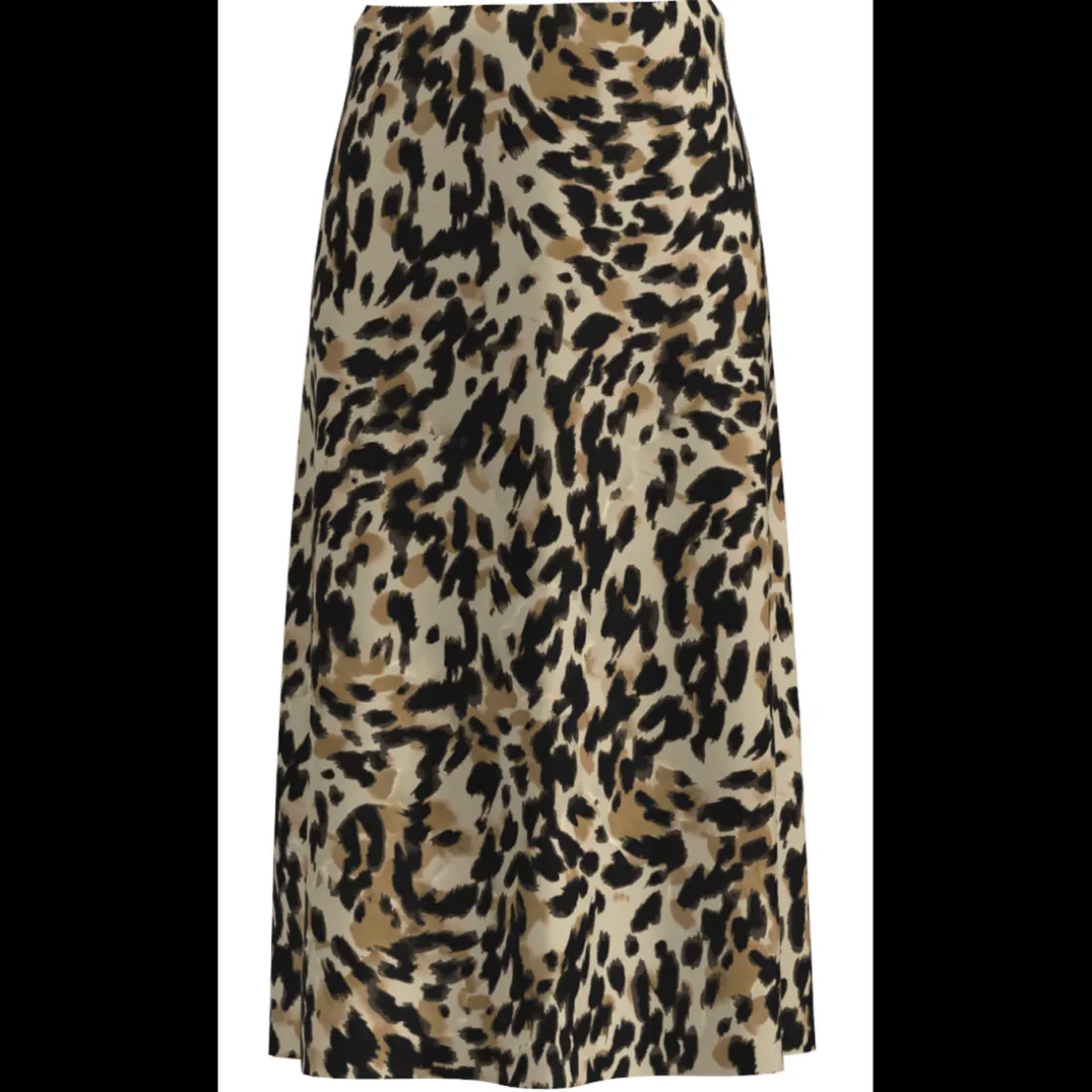 Jupe midi noir Quin