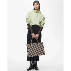 Jupe midi noir Xena