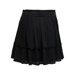 Jupe noir en viscose Yara
