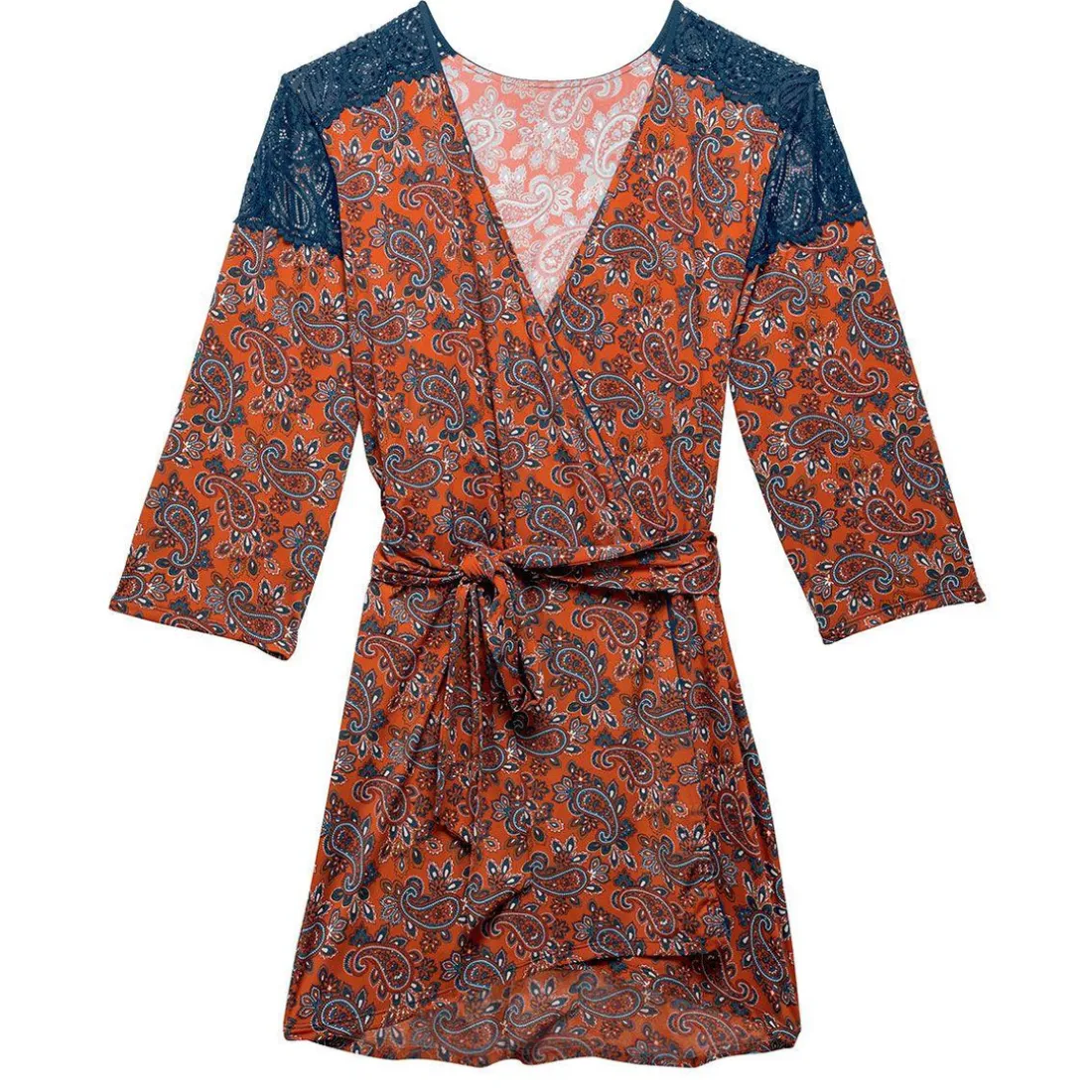 Kimono Pomm Poire Marron