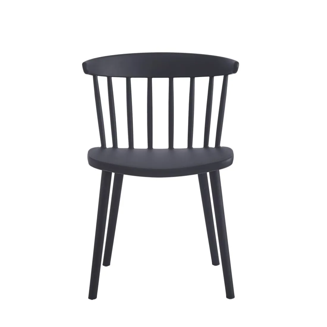 La chaise EXCHANGE avec design scandinave Noir