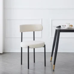 La chaise LARS design scandinave beige