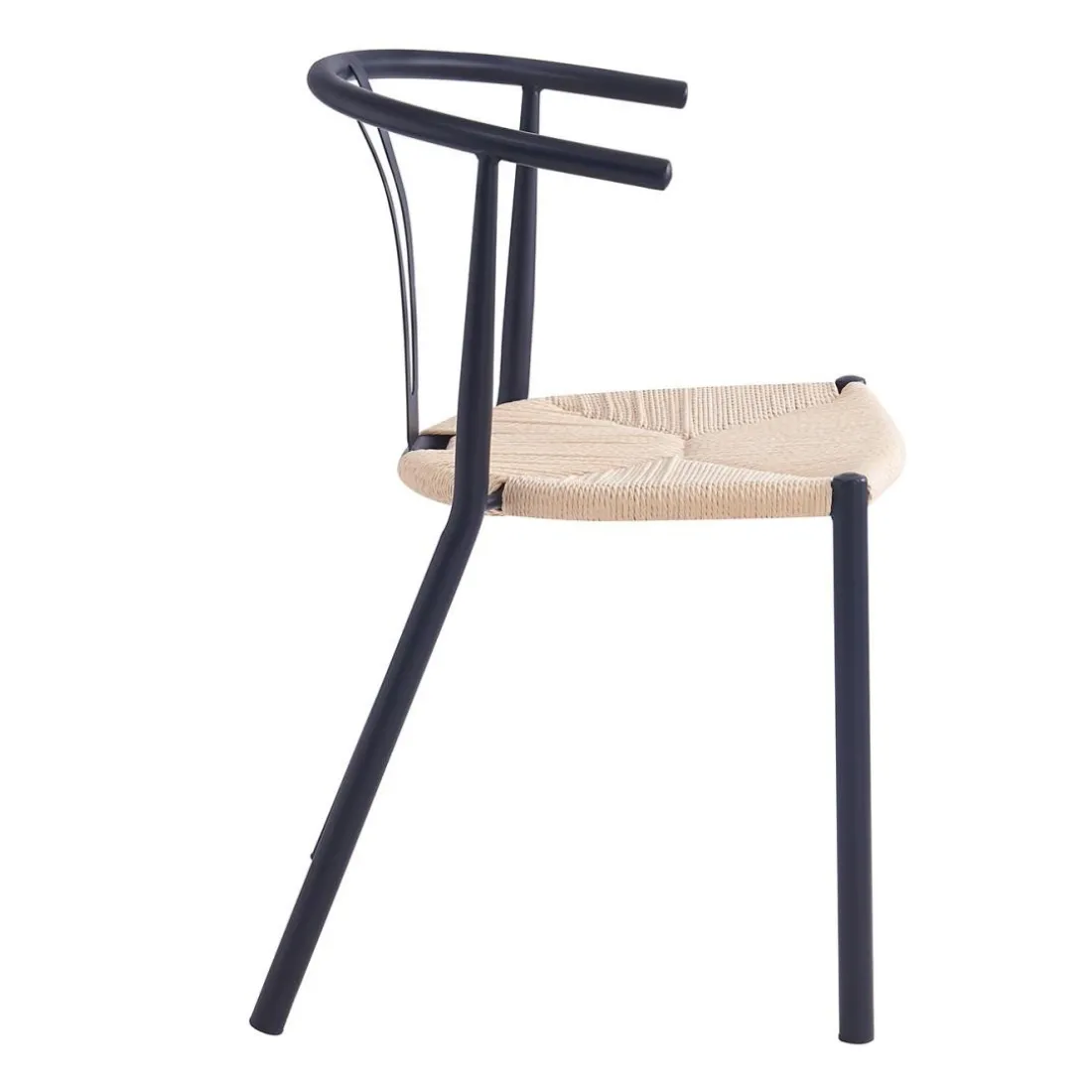 La chaise SUKI design moderne et élégant alliage de matières