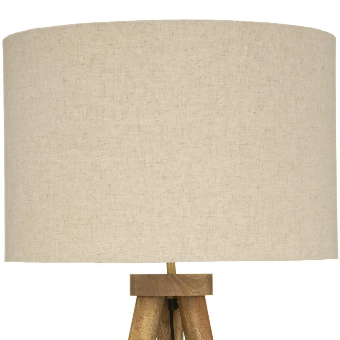 Lampadaire A Trépied Olga Lin H 150 Beige