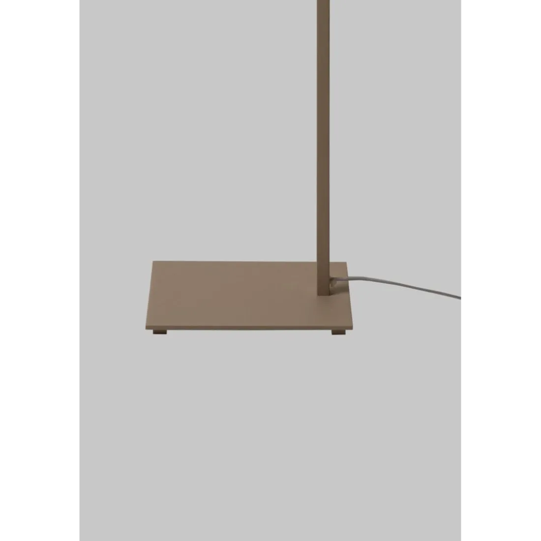 Lampadaire Boston sable abat-jour lin clair