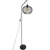 Lampadaire EMIE Arc Métal Noir