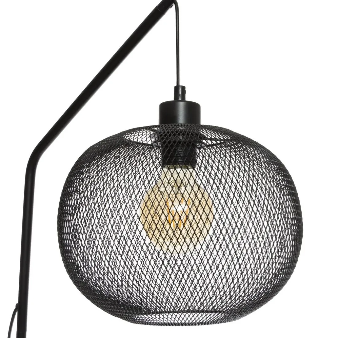 Lampadaire EMIE Arc Métal Noir
