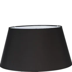 Lampadaire Trepied en Bois de Pin et Tissu H145 Noir NOOR