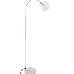 Lampadaire Verre + Marbre LAYE